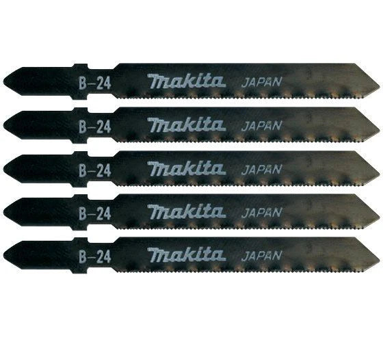 Makita B-24 Metal Jigsaw Blades 5-Pack (A-85759) – Clean & Fast Cutting