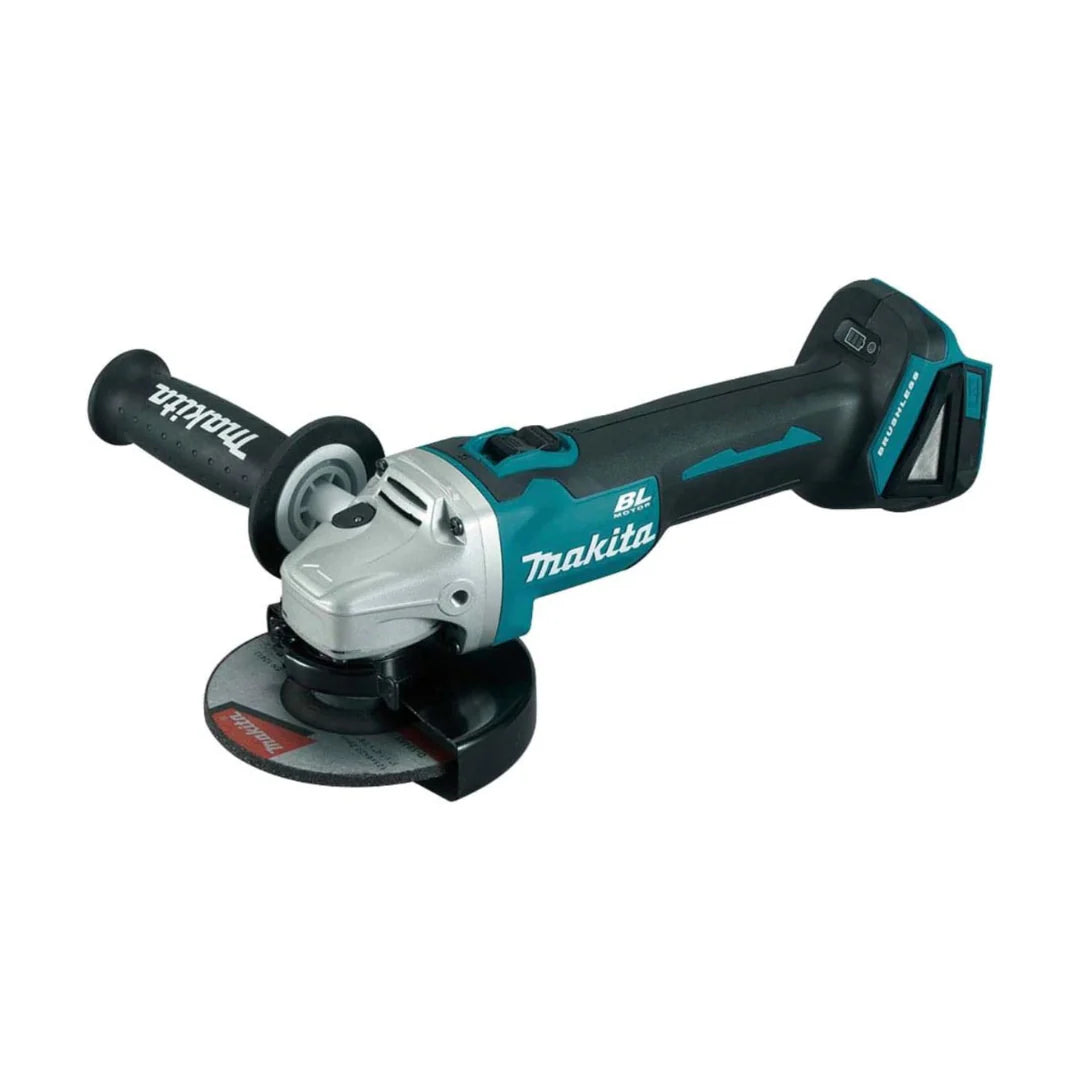 Makita 18V LXT 125mm Brushless Angle Grinder Kit – DGA504Z with 2×5.0Ah Batteries & Fast Charger