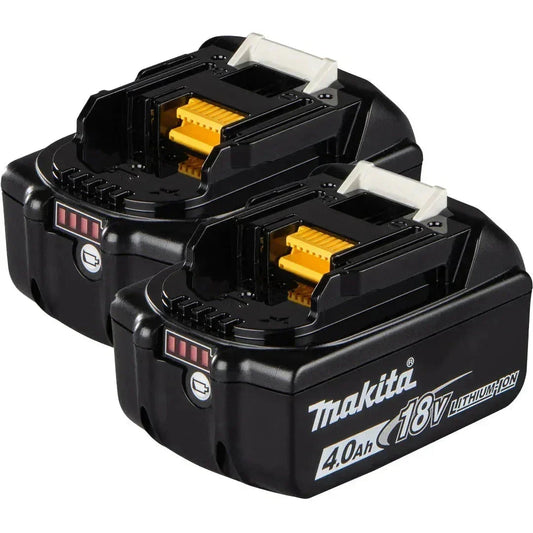 Makita 18V LXT 4.0Ah Lithium-Ion Battery Twin Pack – Longer Runtime for LXT Tools