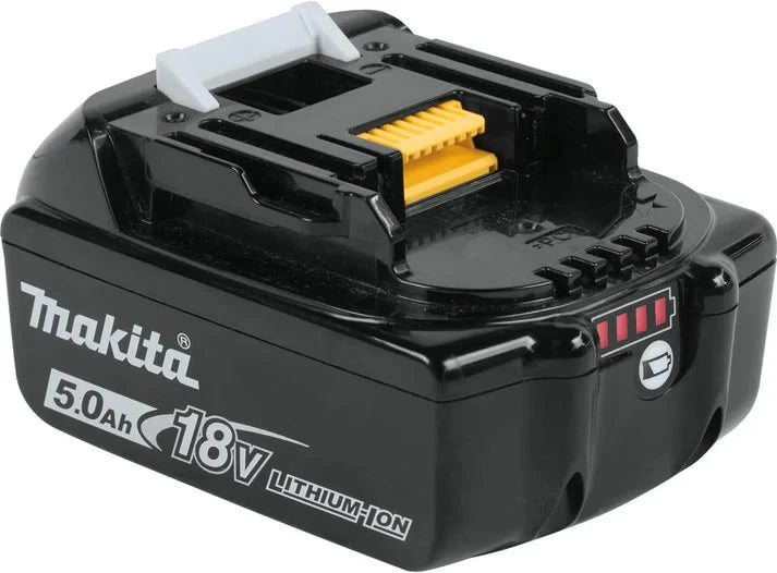 Makita 18V LXT Power Kit – 5.0Ah Battery, DC18RC Rapid Charger & MakPac Type 3 Case (With Inlay)
