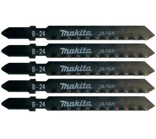 Makita B-24 Metal Jigsaw Blades 5-Pack (A-85759) – Clean & Fast Cutting